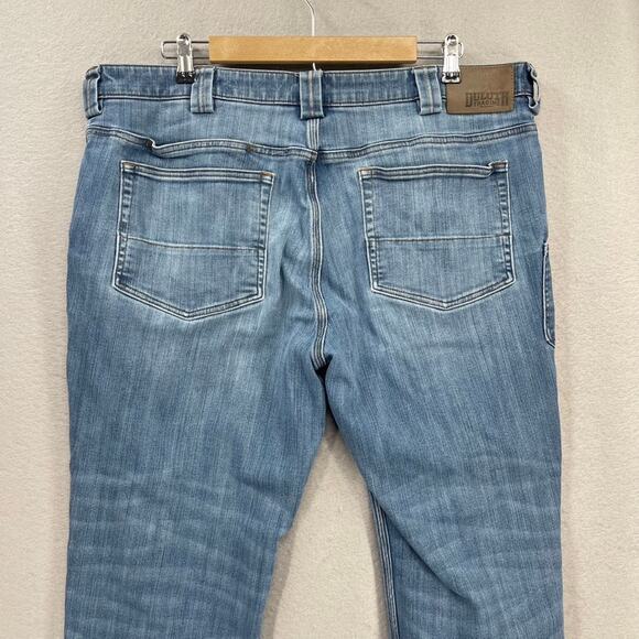 Duluth Trading Jeans Mens 40x30 Ballroom Double Flex Standard Fit Straight Denim - Picture 10 of 15